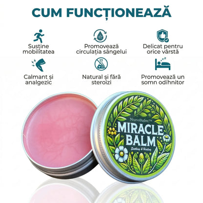 NuroBalm | Ameliorează senzația de picioare grele și obosite încă de la prima aplicare – efect vizibil în maximum 14 zile